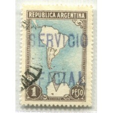 ARGENTINA SERVICIO OFICIAL GJ 810 PRESIDENCIA DE LA NACION RARO U$ 5O